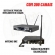 MICROFONE DYLAN SEM FIO DUPLO UHF COM 200 CANAIS  DYLAN D-8000S