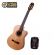 Violão Rozini Nylon Tampo Sólido Presença Brasil Flat Fosco Rx515at Elétrico