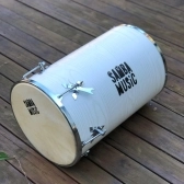 REBOLO PROFISSIONAL SAMBA MUSIC MADEIRA 50X12 PVC BRANCO WOD