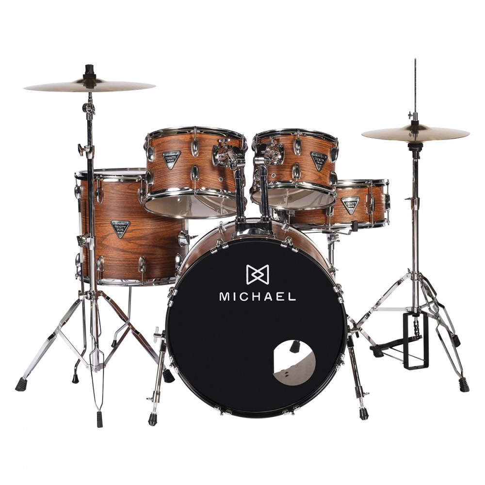 BATERIA MICHAEL TRINITY DMT322- MMH BUMBO 22 PRATOS E BANCO