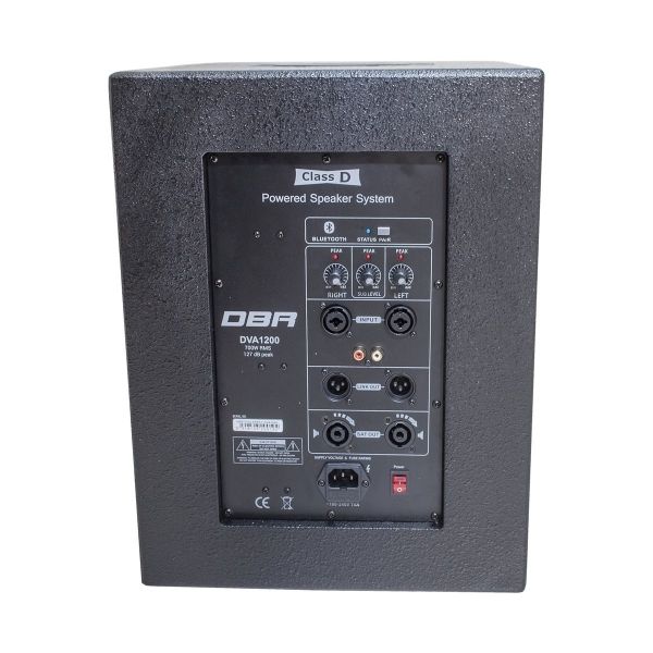 Sistema Ativo Vertical Array 2 Colunas DVA1200 700W Rms Nfe