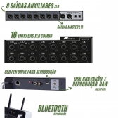 MESA DUONN PADRAO RACK 16 CANAIS AXIOS 16