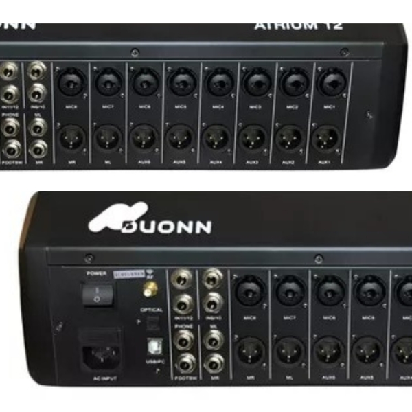 MESA DIGITAL DUONN SOUND ATRIUM 12 CONEXÃO BLUETOOTH