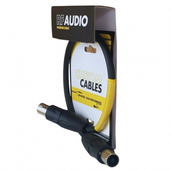 CABO RF AUDIO PP FLEXIVEL SPEAKON PARA CAIXA 2x2,5MM PROFISSIONAL 0,5M