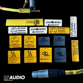 Kit com 100 uni Personalizadas do Termo retrátil P10 12,7mm + Transparente