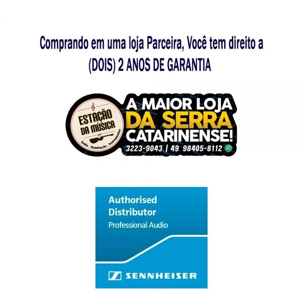 Microfone Profissional Headset Sem Fio Sennheiser XSW 1-ME3 Original