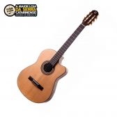 Violão Rozini Nylon Tampo Sólido Presença Brasil Flat Fosco Rx515at Elétrico