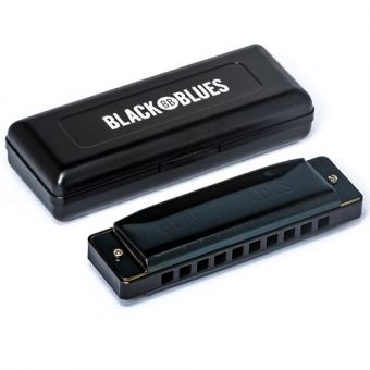 Gaita Harmonica Hering Black Blues 6020 D-RÉ SHG
