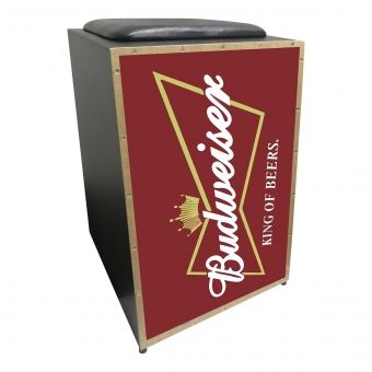 Cajón Eletrico com Assento Estofado Jaguar K2cor001 Cajon Budweiser