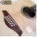Violão Vintage Dreadnought Cutaway VEC501 12 Cordas Natural Folk