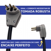 CABO DE FORÇA ENERGIA AC POWERCON 3X2,5MM 2P+T2  2MT
