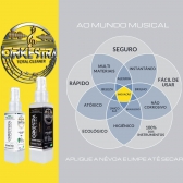 LIMPADOR HIGIENIZADOR CORDAS MADEIRA E METAIS ORKESTRA 60ML