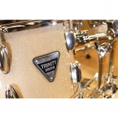 BATERIA MICHAEL TRINITY GOLD BRIGHT BUMBO 22 PRATOS E BANCO DMT222