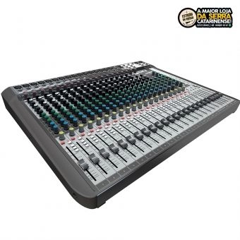 Mesa de Som Signature 22 MTK CEfeitos, Interface USB Multipista 24 canais
