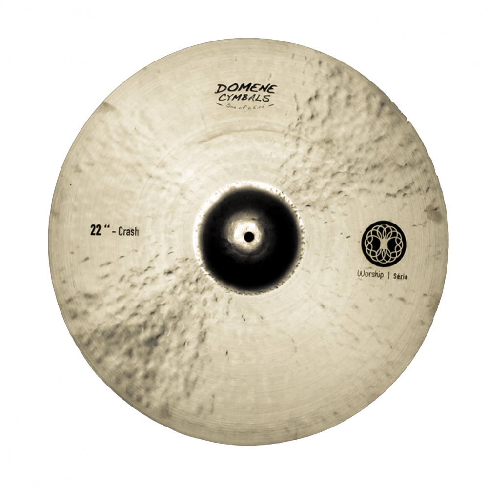 Prato Domene Cymbals Crash Worship Series 22  Bronze B20