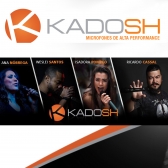 MICROFONE KADOSH S/FIO DUPLO MODELO NOVO ATUALZADO K1201M