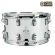 Caixa De Bateria Nagano Big Beat Gs 14X8 cm - Grey Sparkle + Pele 14 Remo Powerstroke 77 Colortone