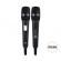 MICROFONE KADOSH S/FIO DUPLO MODELO NOVO ATUALZADO K1201M