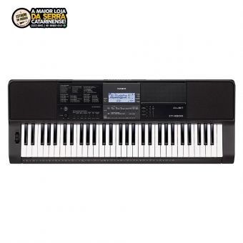 Teclado Casio Arranjador CT-X800 Com 61 Teclas Sensitivas Com Fonte- Nota fiscal e Garantia