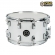 Caixa De Bateria Nagano Big Beat Gs 14X8 cm - Grey Sparkle + Pele 14 Remo Powerstroke 77 Colortone