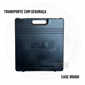 MICROFONE DYLAN SEM FIO DUPLO UHF COM 200 CANAIS  DYLAN D-8000S