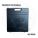 MICROFONE DYLAN SEM FIO DUPLO UHF COM 200 CANAIS  DYLAN D-8000S