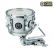 Caixa De Bateria Nagano New Beat 8x6 C Tom Holder E Clamp Gs - Grey Sparkle