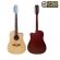 Violão Vintage Dreadnought Cutaway VEC501 12 Cordas Natural Folk