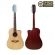 Violão Vintage Dreadnought Cutaway VEC501 12 Cordas Natural Folk