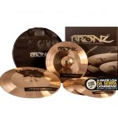 Set De Pratos Bronz Odery Projection 141620 + Bag + Nf