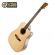 Violão Rozini Aço Tampo Sólido Premium Folk Profissiona RX320ATN FISHMAN