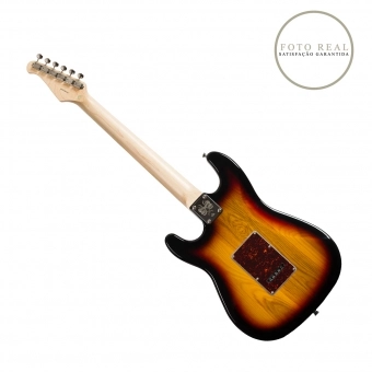 GUITARRA SEIZI VINTAGE SHINOBI ASH SSS SUNBURST PH