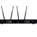 MICROFONE DYLAN SEM FIO PADRAO RACK D-9500