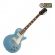 Guitarra Epiphone Les Paul Standard Pelham Blue + bag couro + xte 0.9