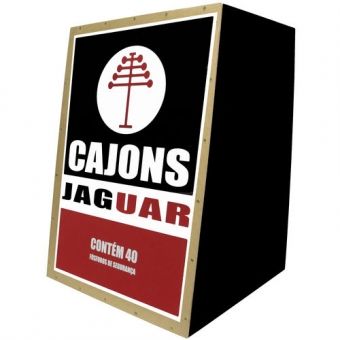 Cajón Eletrico com Assento Estofado Jaguar K2cor006 Cajon Caixa Fósforo
