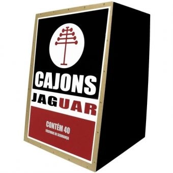 Cajón Eletrico com Assento Estofado Jaguar K2cor006 Cajon Caixa Fósforo
