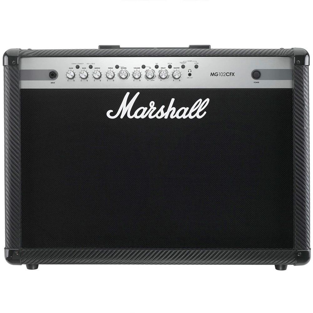 Amplificador de Guitarra Marshall MG102CFX Com Nota E Garantia