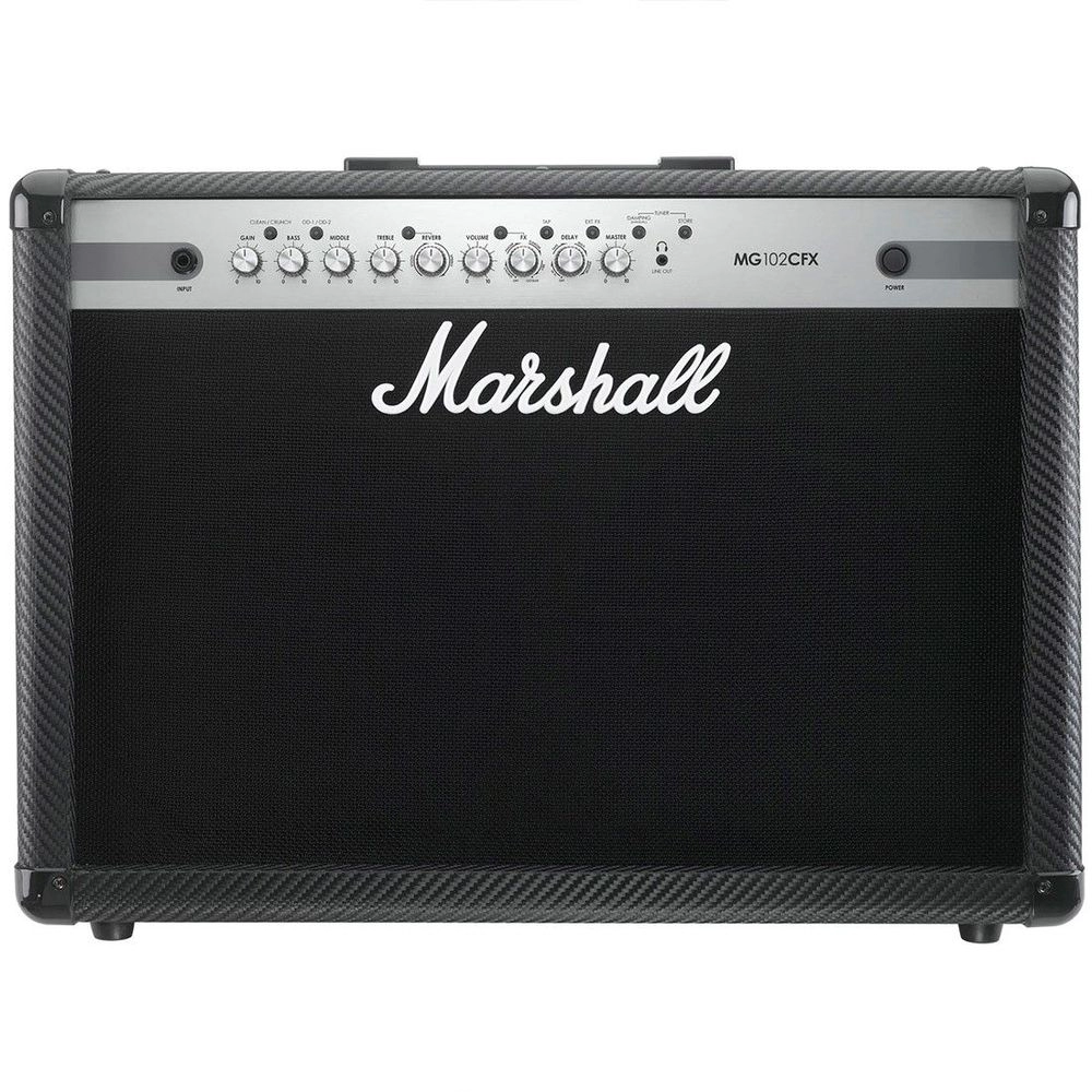 Amplificador de Guitarra Marshall MG102CFX Com Nota E Garantia