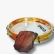 Pandeiro Gope 12´´ Dourado Prata Cristal 647CD