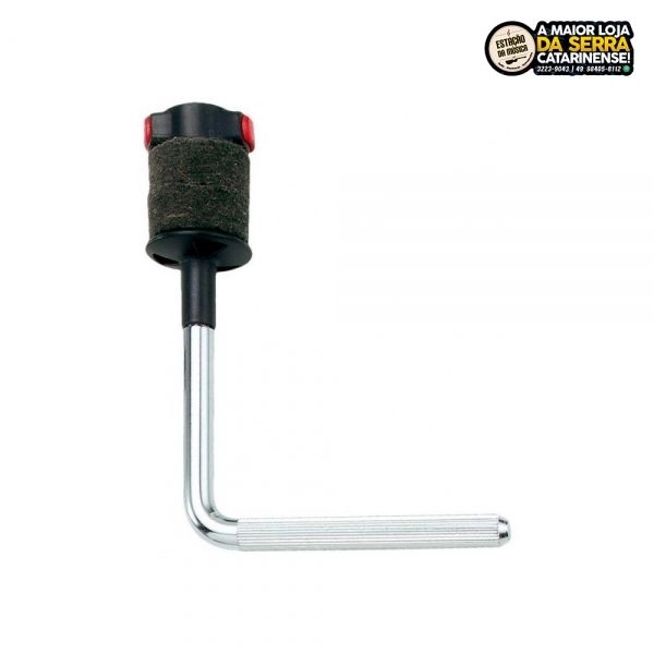 Extensor de prato Tama LCYE equipado com a borboleta Quick-Set-Mate Cymbal