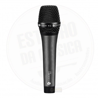 MICROFONE KADOSH COM FIO KADOSH K-2 DE MÃO DINAMICO CARDIOIDE K1 K3