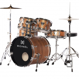 BATERIA MICHAEL TRINITY DMT322- MSP BUMBO 22 PRATOS E BANCO