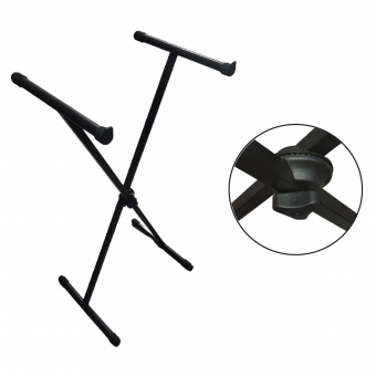 SUPORTE EDM APOIO MESA PEDESTAL EM X PARA TECLADO PROFISSIONAL