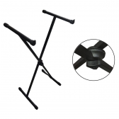 SUPORTE EDM APOIO MESA PEDESTAL EM X PARA TECLADO PROFISSIONAL