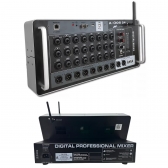 MESA DE SOM DIGITAL 24 CANAIS RACK DUONN AXIOS 24 MULTIPISTA
