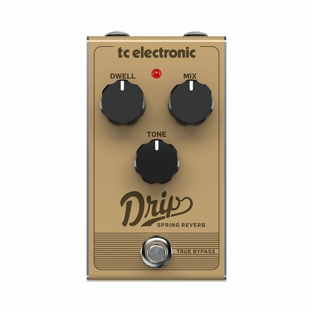 Pedal Tc Eletronic Drip Spring Reverb True Bypass