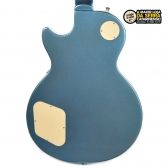 Guitarra Epiphone Les Paul Standard Pelham Blue + bag couro + xte 0.9
