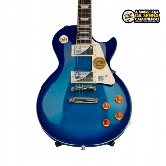 Guitarra Epiphone Les Paul Standard PlusTop PRO Trans Blue