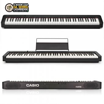 Piano Digital Casio CDPS100 88T C Fonte e Pedal Com Nota fiscal e Garantia