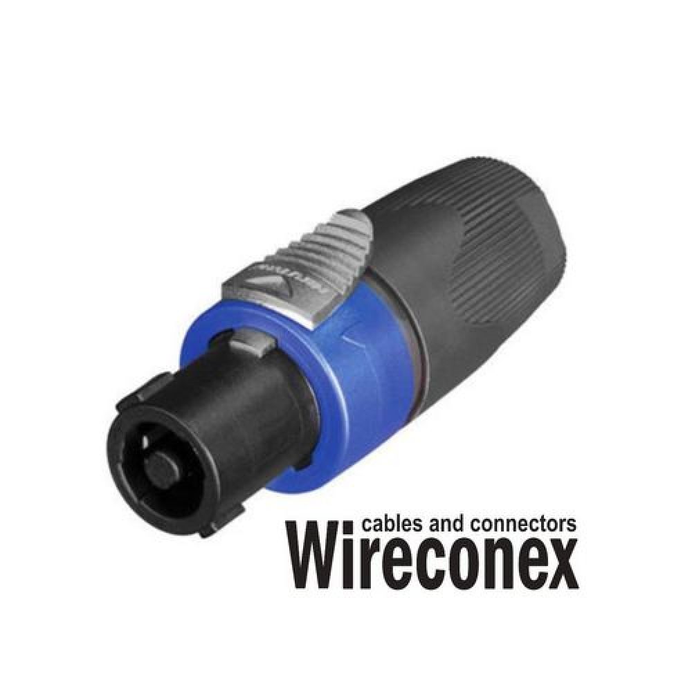 Plug Speakon Macho Wireconex 4p Wc 605